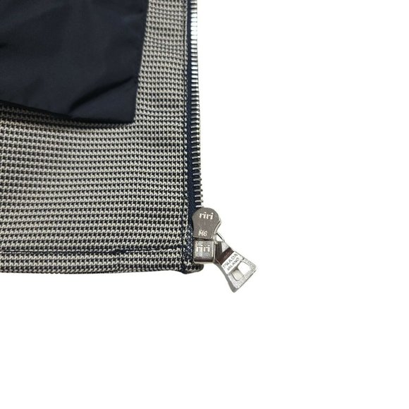 Prada Sport Y2K Herringbone Bomber Jacket - Grey - Picture 7 of 9